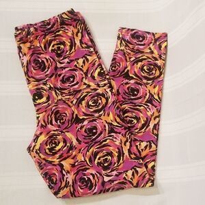 Additions by Ronnie Rose patterned leggings Size @